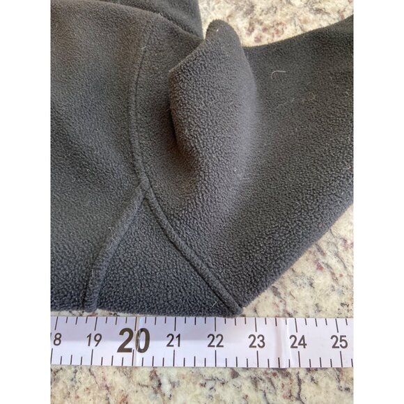 Akwa Sport Black Full Zip Fleece Jacket S Streetwear Normcore Y2K Outdoor Vibes - Picture 6 of 7